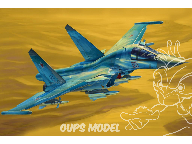 Hobby Boss maquette avion 81756 SU-34 Russe 1/48
