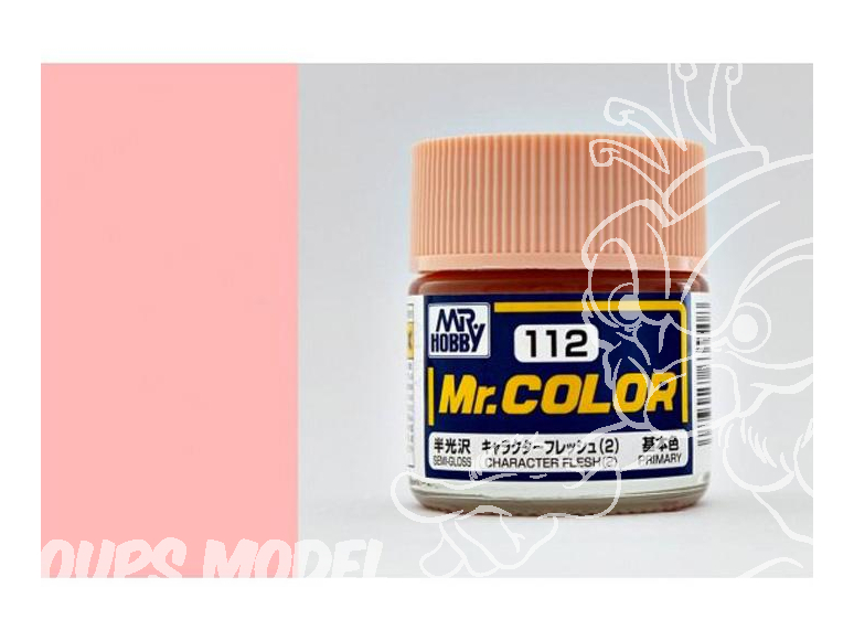 peinture maquette Mr Color C112 Chair figurine (2) satiné 10ml