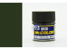 peinture maquette Mr Color C120 Vert olive RLM80 satiné 10ml