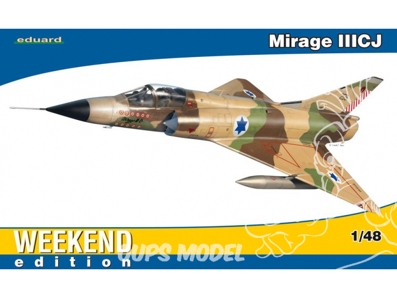 EDUARD maquette avion 8494 Mirage III CJ 1/48