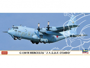 HASEGAWA maquette avion 10699 Lockheed C-130 Hercules J.A.S.D.F. combo 2kits inclus 1/200