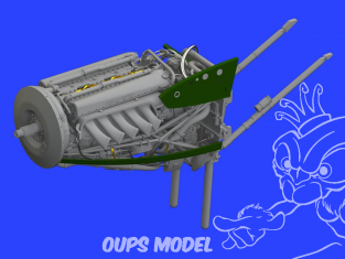 Eduard kit d'amelioration brassin 632090 Moteurs Mosquito FB Mk.VI Tamiya 1/32