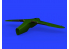 Eduard kit d&#039;amelioration avion brassin 648291 Volets d&#039;atterrissage Bf 109F Eduard 1/48