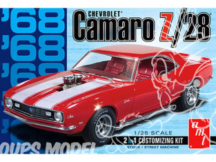 AMT maquette voiture 868 1968 Chevy Camaro Z/28 1/25