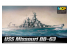 Academy maquette bateau 14222 USS Missouri BB-63 MCP 1/700