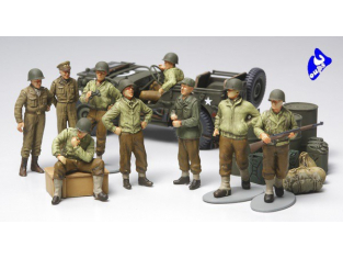 tamiya maquette militaire 32552 Fantassins US 2ème G.M. 1/48