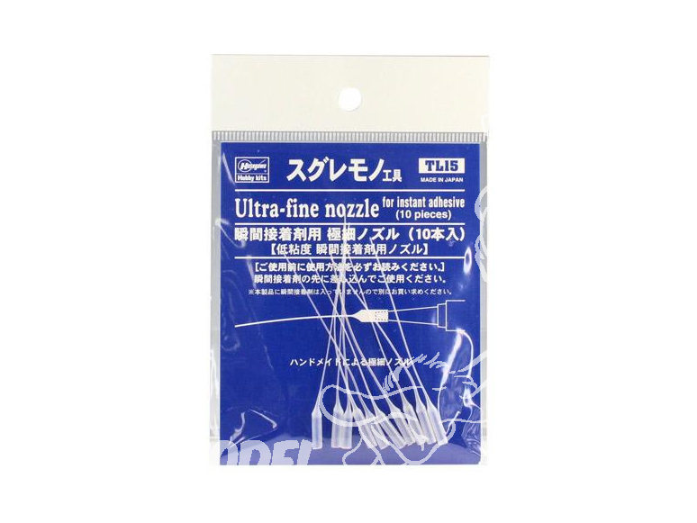 Hasegawa outillage TL15 Applicateur de colle ciano ultra fin