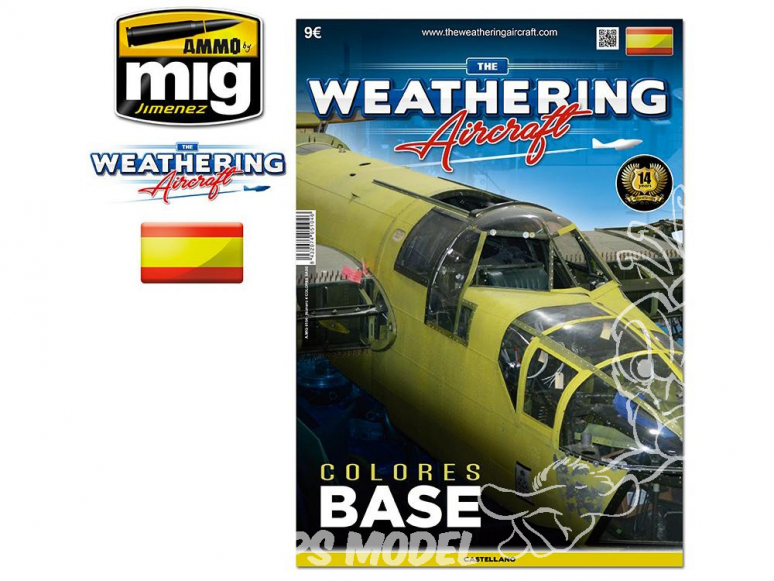 MIG Weathering Aicraft 5104 Numero 4 Couleurs de base en langue Castellane