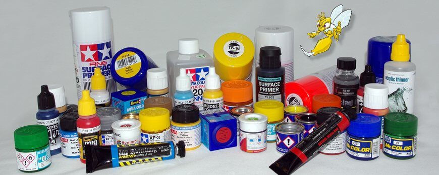 Outils et accessoires pour la peinture acrylique